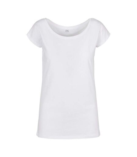 T-shirt femme blanc Build Your Brand