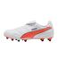 Mens Liga King Firm Ground Football Boots  White Puma-2