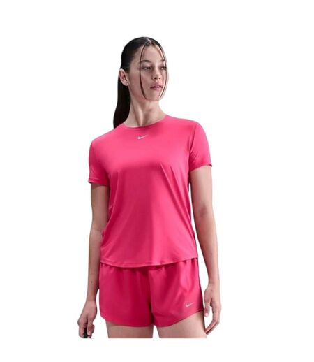 Haut One Femme Rose Foncé Nike
