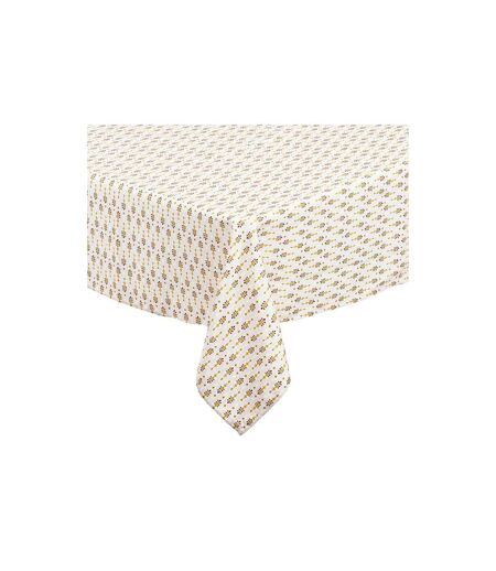 Nappe Antitache Imprimé Peduru 140x240cm Beige