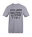 T-shirt Like A Good Marathon Homme Gris AWD-1