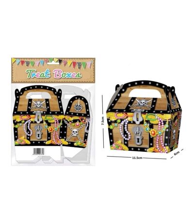 Pirate Treasure Lunch Box (Pack of 10) (Multicolored) (One Size) - UTSG34199