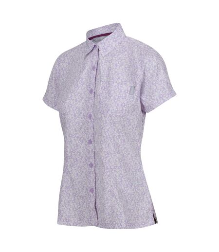 Chemisier mindano femme lilas pâle Regatta