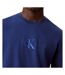 T-Shirt bleu homme calvin klein jeans microsss-2
