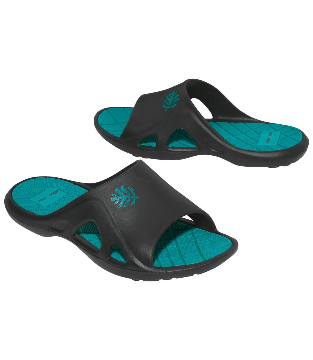 Men's Black Summer Sliders-1