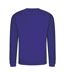 AWDis Just Hoods AWDis Unisex Crew Neck Plain Sweatshirt (280 GSM) (Purple) - UTRW2014