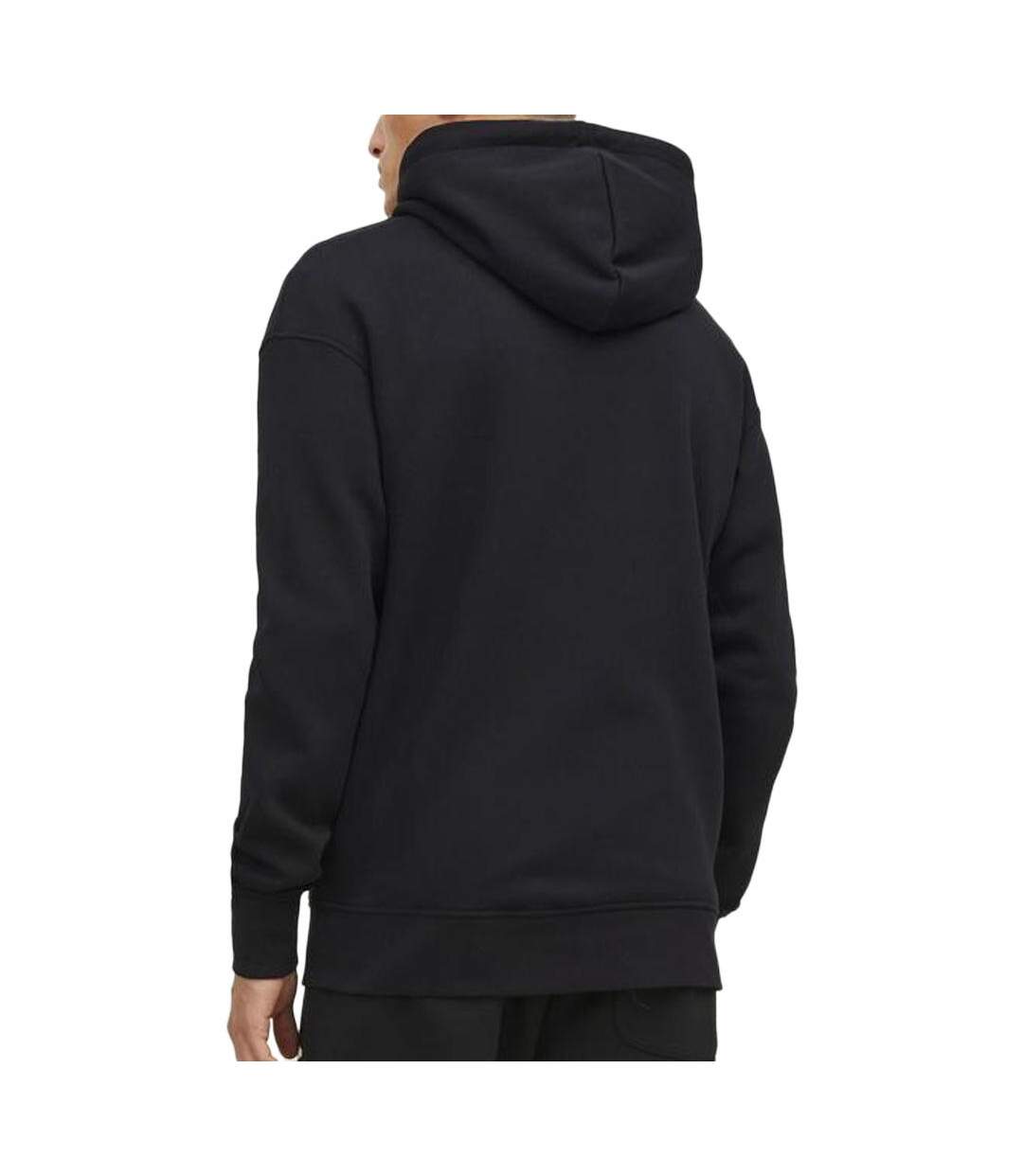 Sweat zippé noir homme jack & jones orvester-2
