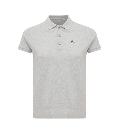 Womens/ladies yosemite pique polo shirt heather grey Iqoniq
