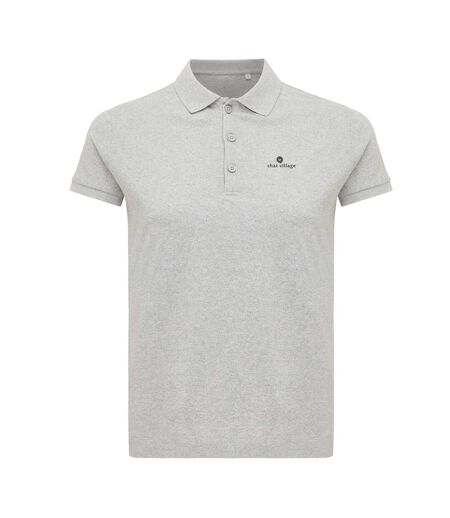 Womens/ladies yosemite pique polo shirt heather grey Iqoniq