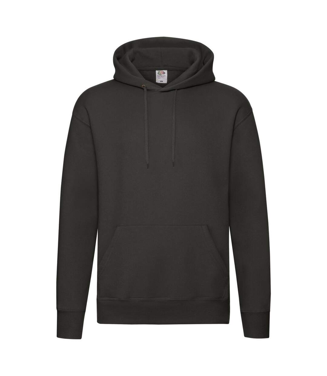 Sweat À Capuche Premium Homme Charbon Fruit Of The Loom-1