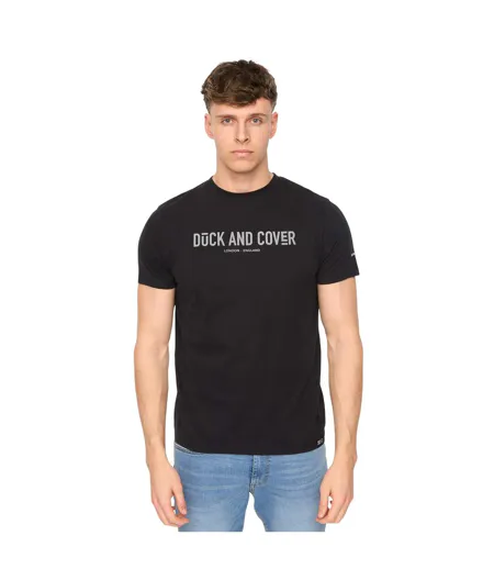Mens Walpole T-shirt Black Duck And Cover