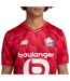 Maillot Domicile Foot Lille 25/26 Homme Rouge New Balance-4