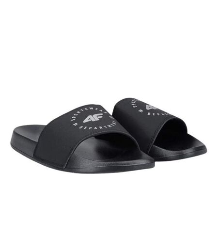 Womens/ladies Mm00fflif044a Sliders Black 4F