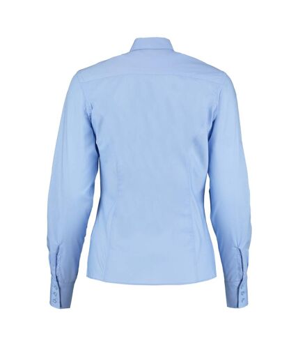 Kustom Kit Womens/Ladies Tailored Formal Shirt (Light Blue) - UTBC5568