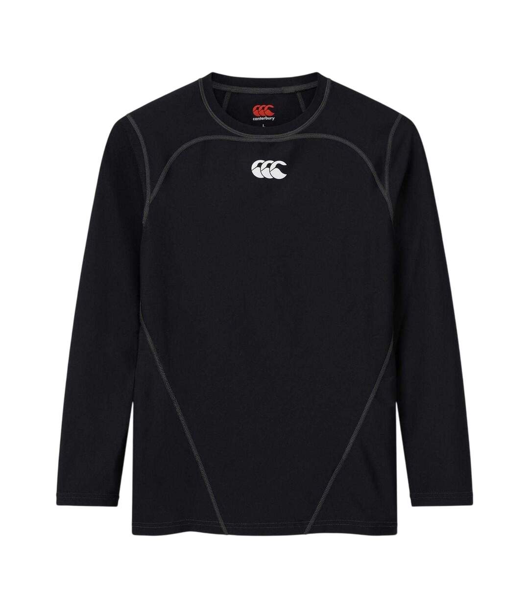 Mens Base Layer Top Black Canterbury-2