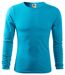T-shirt manches longues - Homme - MF119 - bleu turquoise