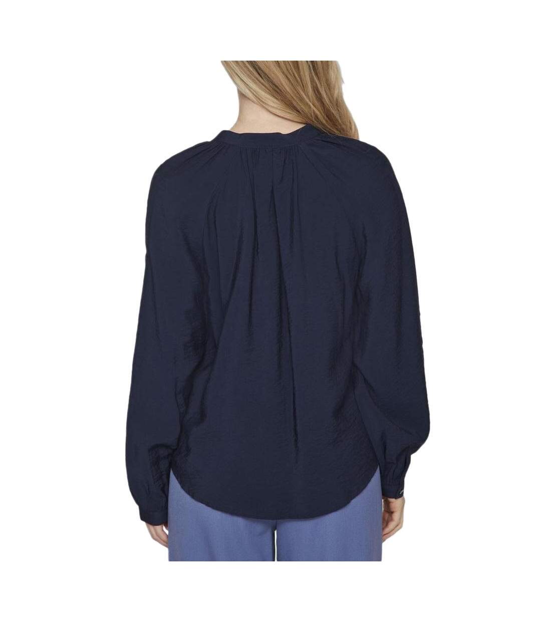 Chemise marine femme vila dogma-2