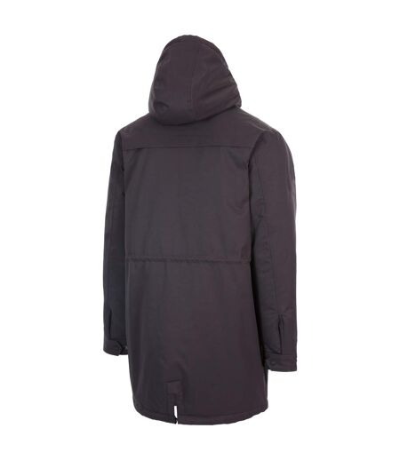 Mens Caleb Dlx Waterproof Jacket Dark Grey Trespass