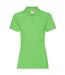 Polo Premium Femme Vert Citron Fruit Of The Loom-1
