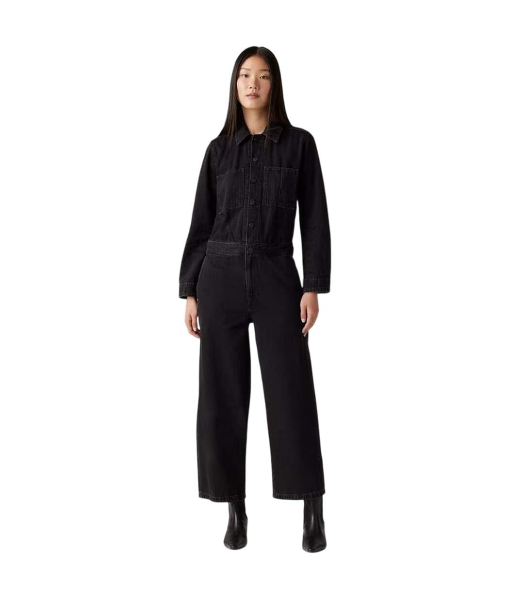 Combinaison Manches Longues Iconic Femme Noir Levis-4