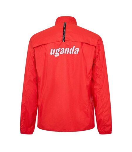 Mens Warm Up Track Jacket Red Puma