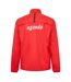 Mens Warm Up Track Jacket Red Puma-3