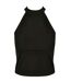 Haut Court Femme Noir Build Your Brand-1