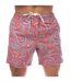 Short De Bain Homme Rouge Bleu Marcelo Burlon-1