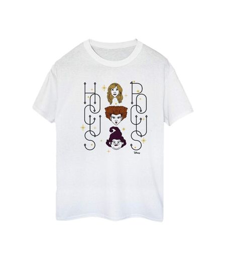 Disney - T-shirt HOCUS POCUS FACES - Femme (Blanc) - UTBI20296