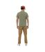 T-shirt homme col rond regular en coton effet usé print devant Lone Vondutch-5