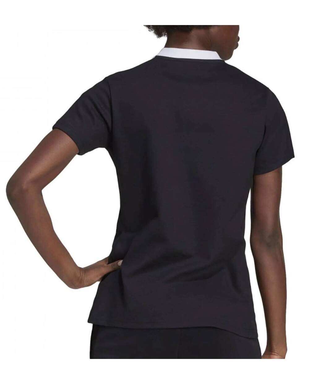 Polo Tiro Femme Noir Adidas-2