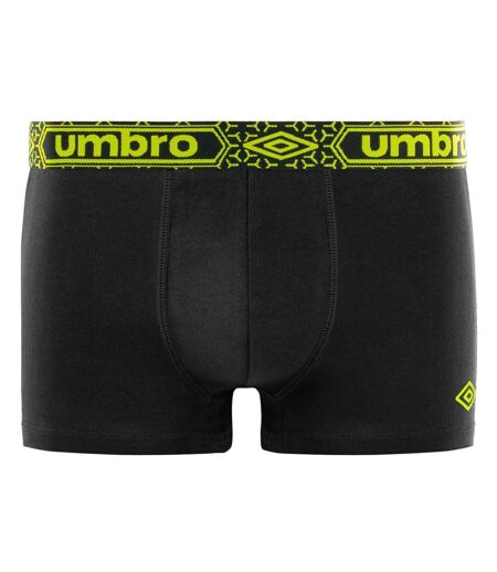 Lot de 4 Boxers coton homme uni ceinture Umbro
