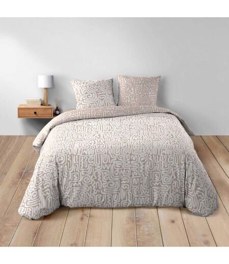 Parure de Lit 3 Pièces Arcane 240x220cm Beige