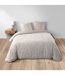 Parure de Lit 3 Pièces Arcane 240x220cm Beige-5