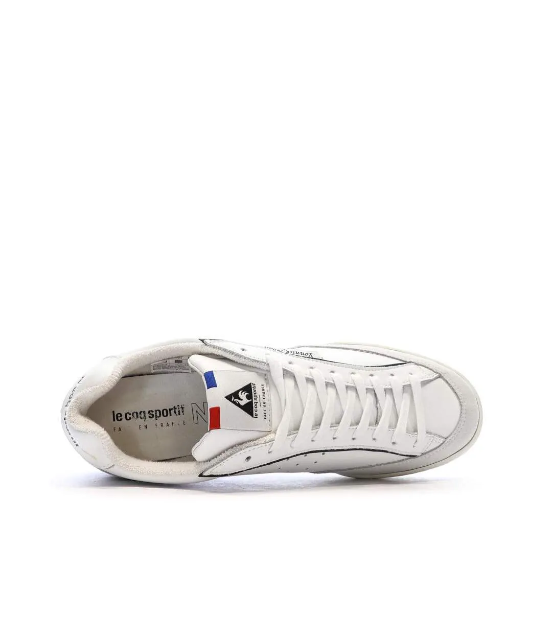 Baskets blanches/marines homme le coq sportif noah-4