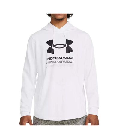 Sweat Blanc Homme Under Armour Rival Terry - L