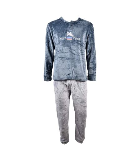 Pyjama Homme Long SWEET SECRET J2084 POLAIRE GRIS