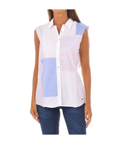 PIETRA lapel collar sleeveless blouse GLVSW1045031 woman