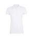 Phoenix polo uni femme blanc SOLS-1