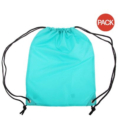 Lot de 2  Stafford sac fourre-tout 13 litres taille unique turquoise Shugon