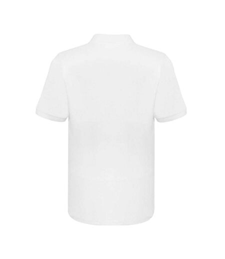 Polo Motif/style Logo Brodé Homme Blanc Slazenger