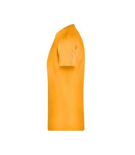 T-shirt Basic Homme Jaune Or James And Nicholson