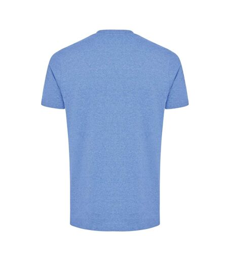 Unisex adult manuel undyed t-shirt heather blue Iqoniq