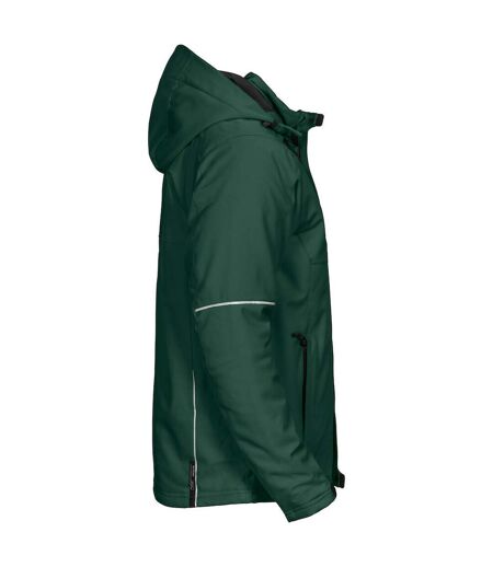 Mens functional padded jacket forest green Projob