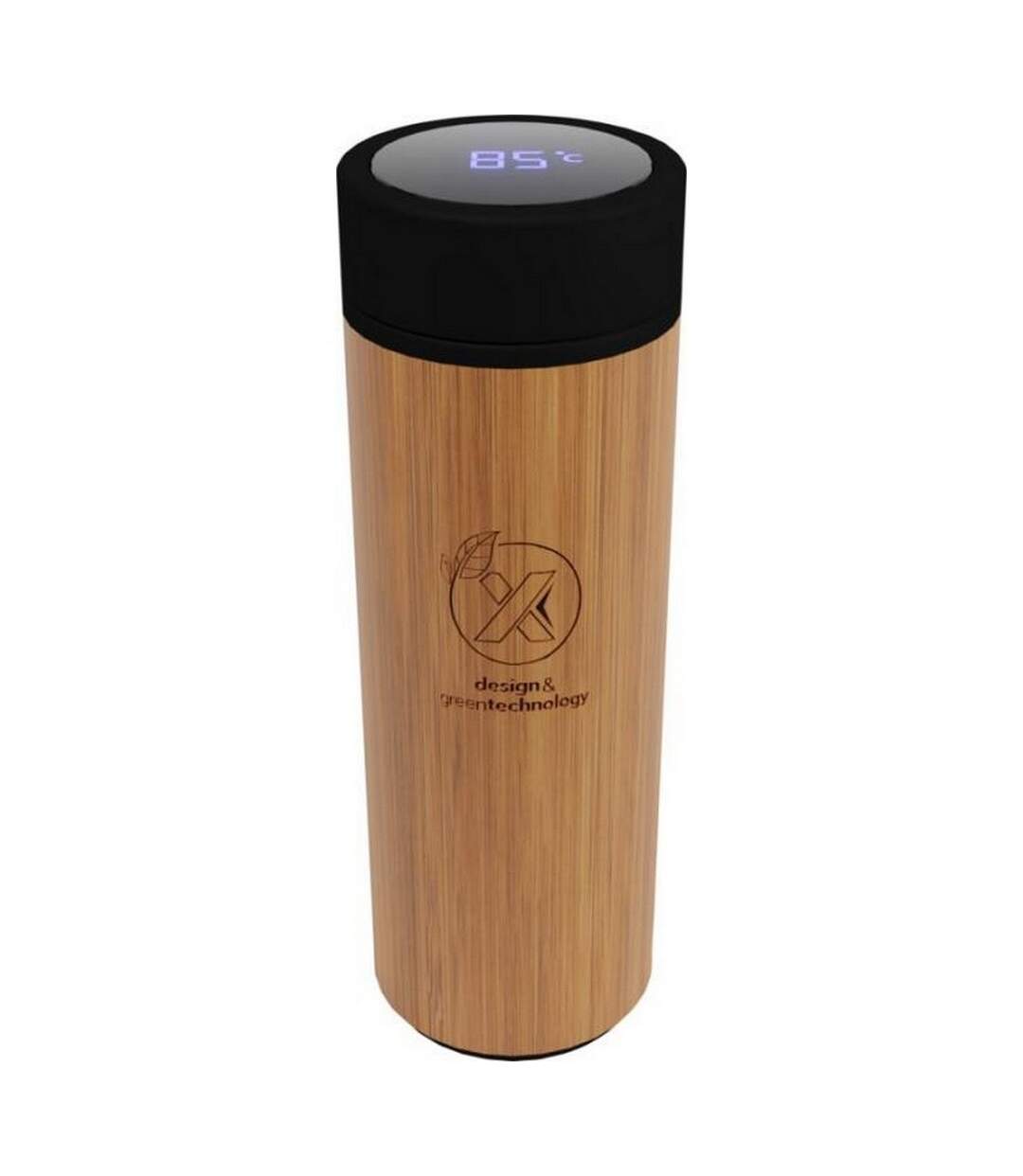 Bamboo water bottle one size wood SCX Design-1