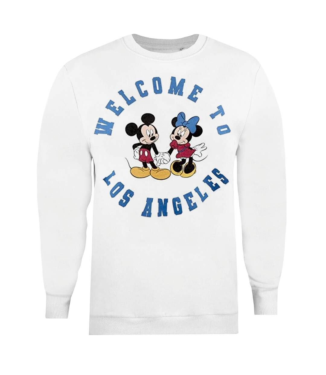 Disney - Sweat LOS ANGELES - Femme (Blanc) - UTTV572-1