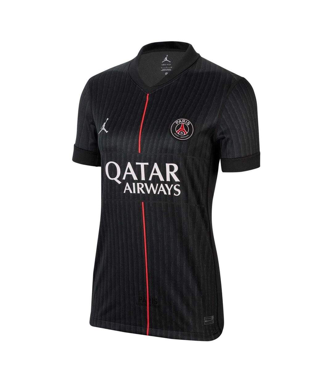 Maillot De Foot Motif/style Paris Saint-germain 2025/2026 Femme Noir Gris Nike-2