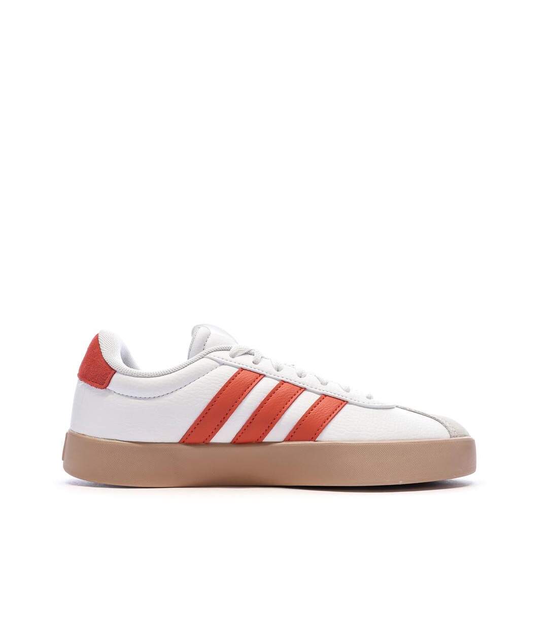 Baskets blanches/oranges homme adidas vl court 3.0-2