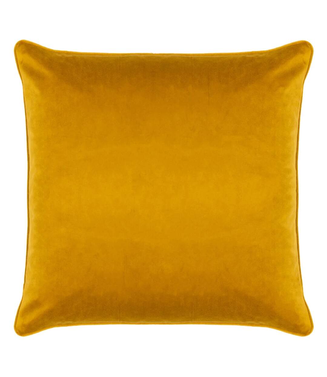 Manor piped velvet bee cushion cover 43cm x 43cm yellow Wylder-2