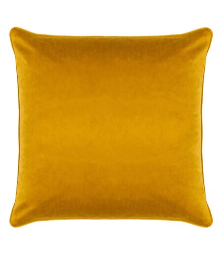 Wylder Manor Piped Velvet Bee Throw Pillow Cover (Yellow) (43cm x 43cm)